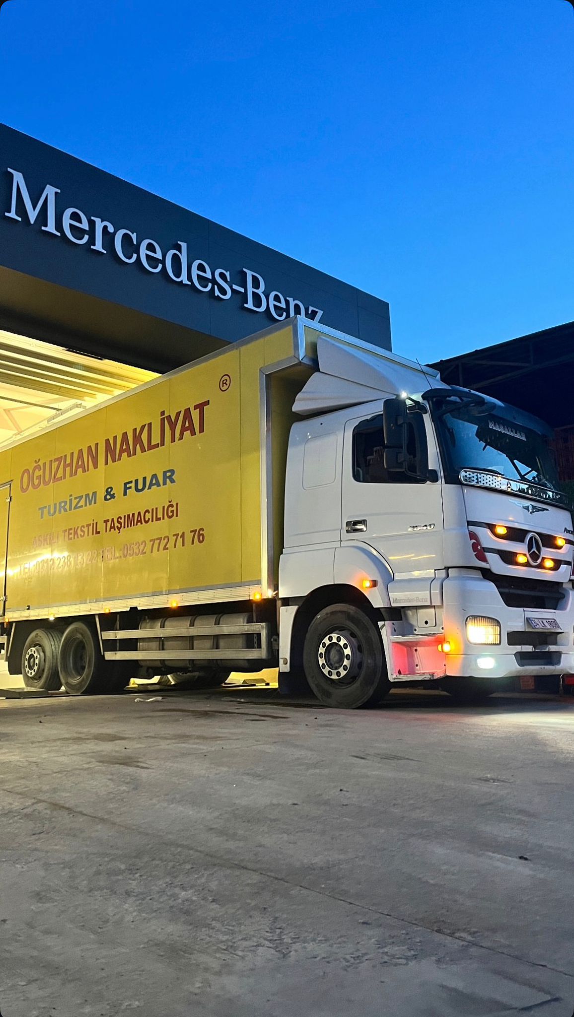 Mercedes Axor 7.5 metre